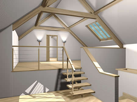 Neiskorišteno potkrovlje može se primjenom sustava suhe gradnje odlično i vrlo povoljno preurediti u kvalitetan prostor