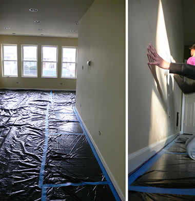 Najveći neprijatelj novom sloju premaza predstavlja prašina i nedovoljno očišćena podloga, na koju se nanosi