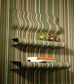 Od valovitih linija do zanimljivih oblika, koji stvaraju jednu paralelnu priču na zidu