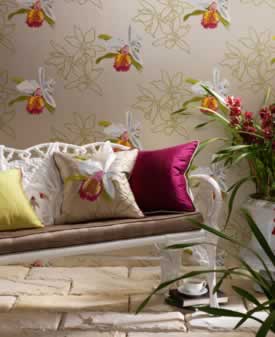 Cattleya motiv iz ljetne kolekcije O&L