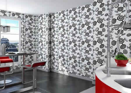 Trenutno najpopularniji dekor na zidnim tapetama, koji vlada tržištem, je takozvani 