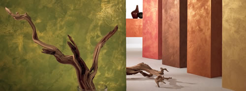 Aureum se nanosi na dobro pripremljenu podlogu, većinom u dvije ruke. Prilikom nanošenja koristi se špatula, kako bi rezultati bili izuzetno efektivni