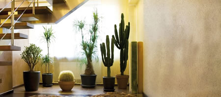 Ova vrsta boja primjenjiva je ne samo na dekoraciji zidova u interijeru, već i za dekoraciju ostale opreme poput namještaja, površina u laminatu,metalu, PVC-u i drvu